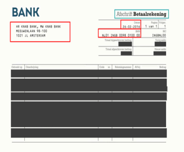 Bankafschriften